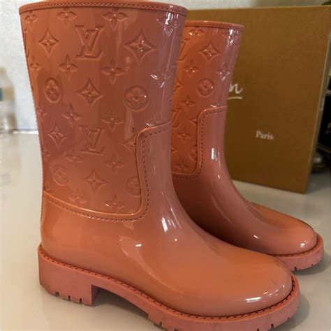 louis vuitton pink rain boots|Louis Vuitton rain boots price.